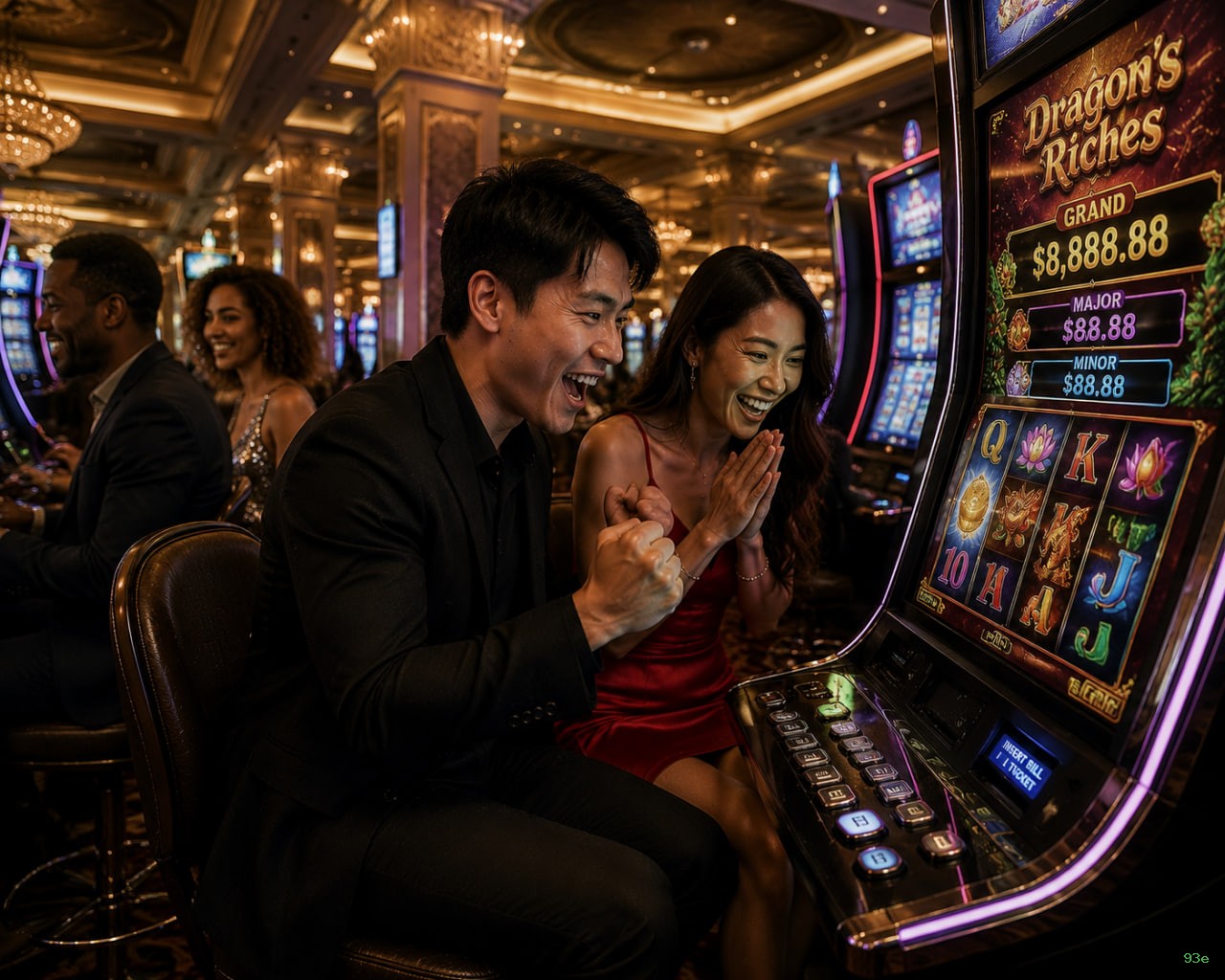 Slots online da 93e com jackpots progressivos